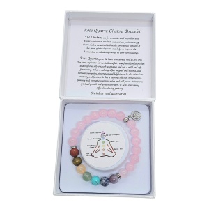 Brațară Chakra - Rose Quartz - Img 2