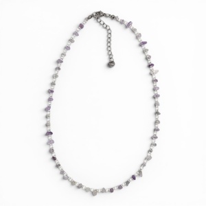 Colier cu pietre si accesorii din plastic - Img 3