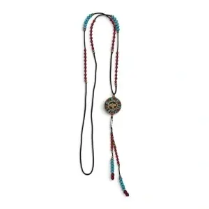 Colier Handmade Tibetan cu simbolul OM