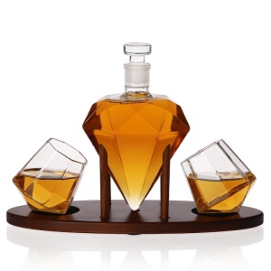 Set decantor Diamant + 2 pahare (Z-5) - Img 3