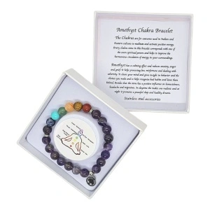 Brațară Chakra - Amethyst