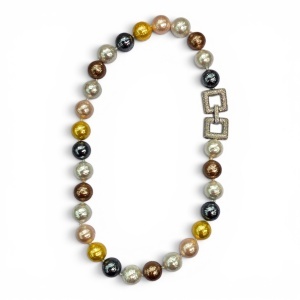 Colier perle Mallorca Multicolor - Img 2
