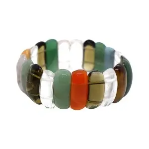 Bratara Agate Mix