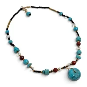 Colier Handmade cu Turcoise