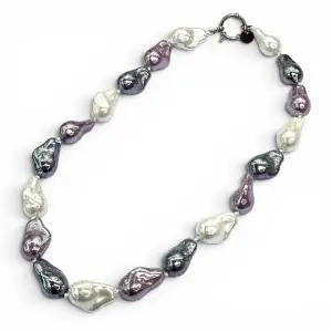 Colier perle Baroc Multicolor