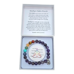 Brațară Chakra - Amethyst - Img 2