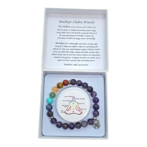 Brațară Chakra - Amethyst - Img 2