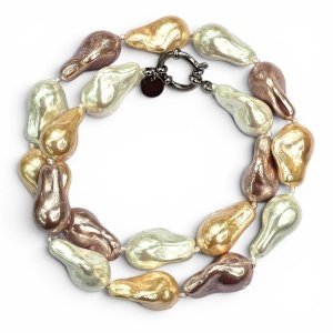 Colier perle Baroc Multicolor - Img 2