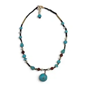Colier Handmade cu Turcoise - Img 2