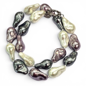 Colier perle Baroc Multicolor - Img 2