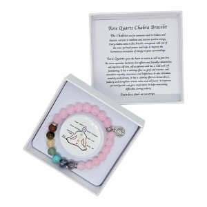 Brațară Chakra - Rose Quartz