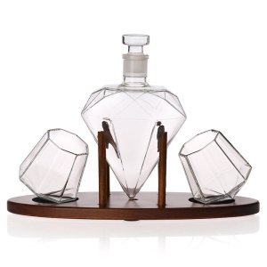Set decantor Diamant + 2 pahare (Z-5) - Img 2