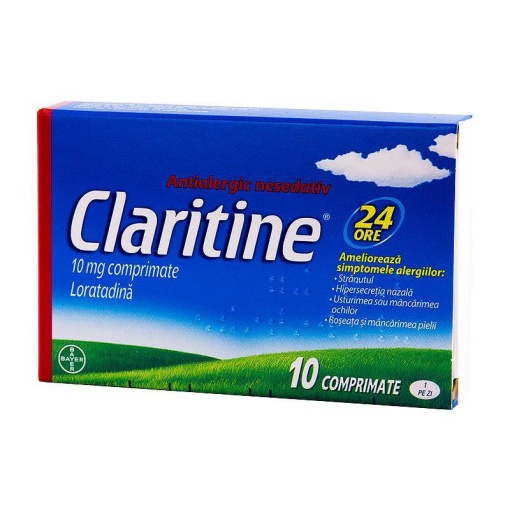 CLARITINE 10MG 10 comprimate