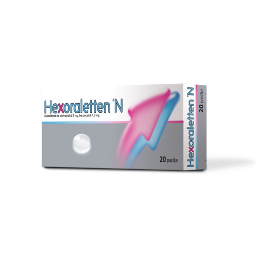 HEXORALETTEN 20 tablete de supt