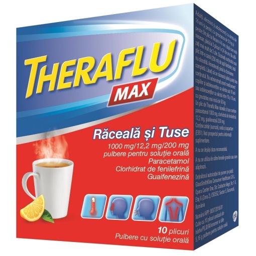 THERAFLU MAX 10 plicuri