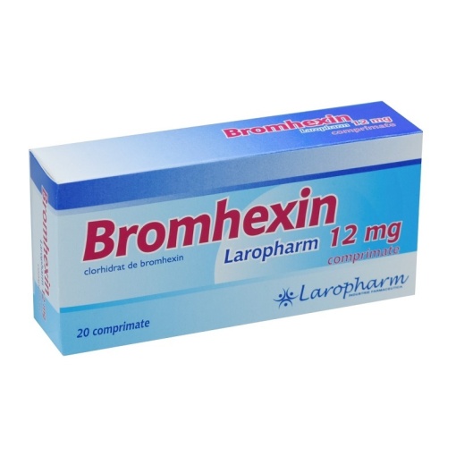 BROMHEXIN 12MG 20 comprimate