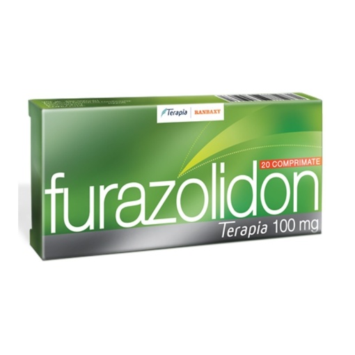 FURAZOLIDON 100MG 20 comprimate