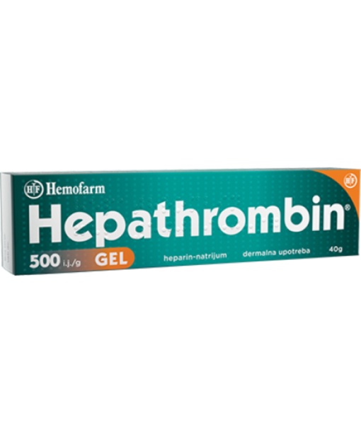 HEPATHROMBIN 500UI GEL 40 g gel