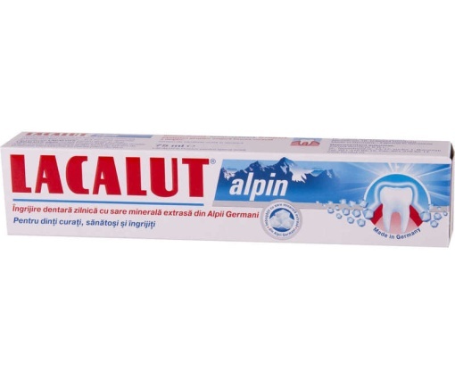 Lacalut Alpin pastă de dinți 75 ml