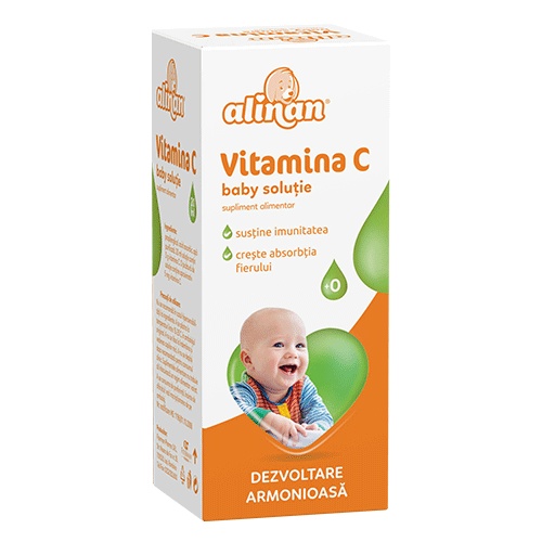 Alinan Vitamina C baby soluție 20 ml
