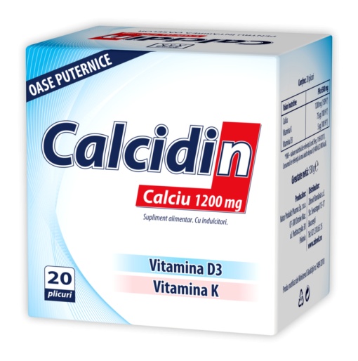 Calcidin 20 plicuri