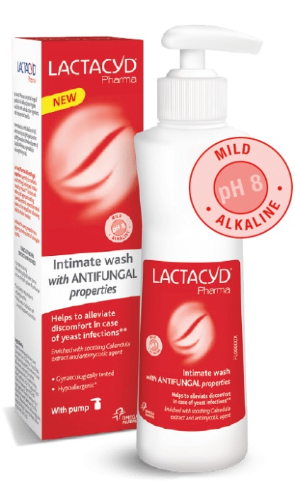 Lactacyd Gel pentru igienă intimă ANTIFUNGAL 250 ml