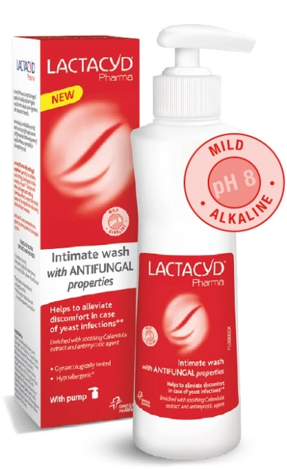 Lactacyd Gel pentru igienă intimă ANTIFUNGAL 250 ml