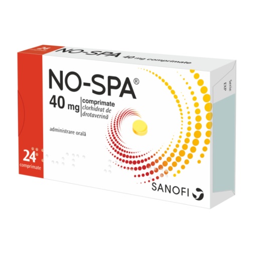 NO-SPA 40MG 24 comprimate