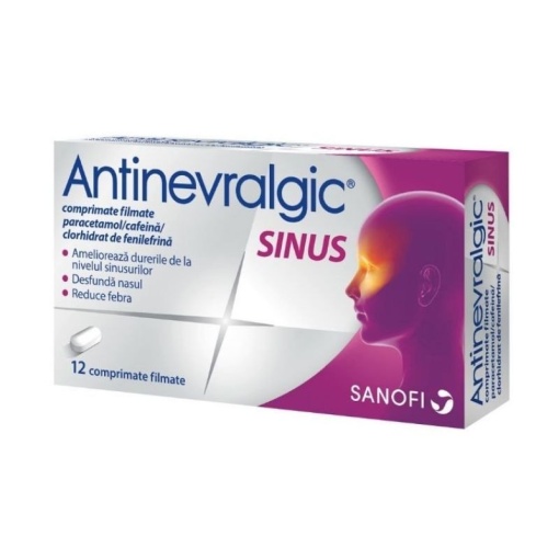 ANTINEVRALGIC SINUS 12 comprimate