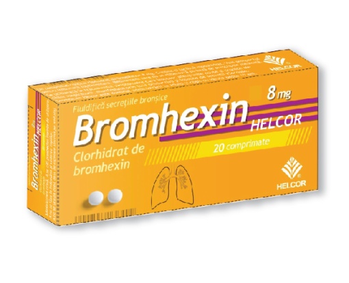 BROMHEXIN 8MG 20 comprimate