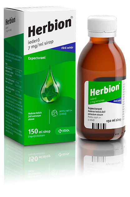 HERBION IEDERĂ 7MG/ML 150 ml soluție