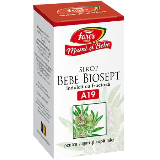 Mami și Bebe Biosept sirop cu fructoză 100 ml