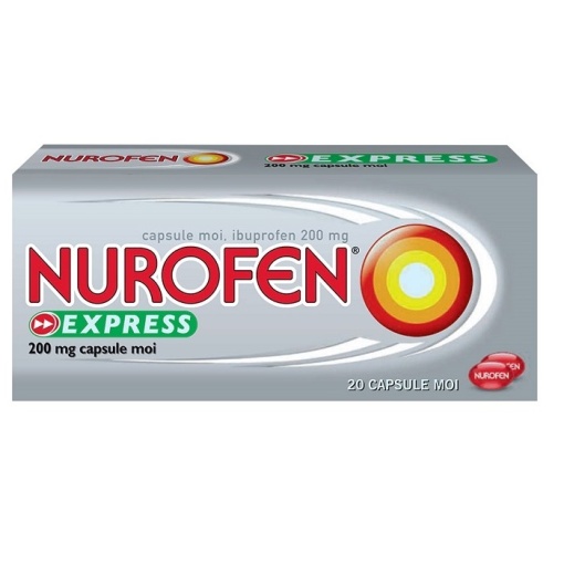 NUROFEN EXPRESS 200MG 20 capsule moi