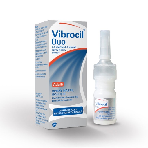 VIBROCIL DUO 10 ml soluție