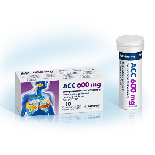ACC 600MG 10 comprimate . eff.
