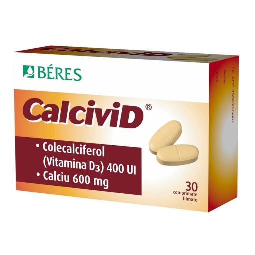 CALCIVID 30 comprimate