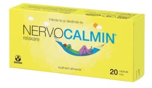 Nervocalmin relaxare 20 capsule