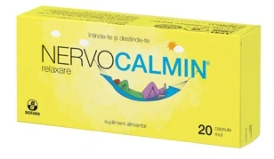 Nervocalmin relaxare 20 capsule