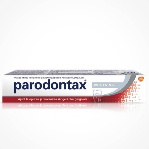 Parodontax Whitening pastă de dinți 1+1 2 x tub x 75 ml