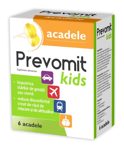 Prevomit KIDS 6 acadele
