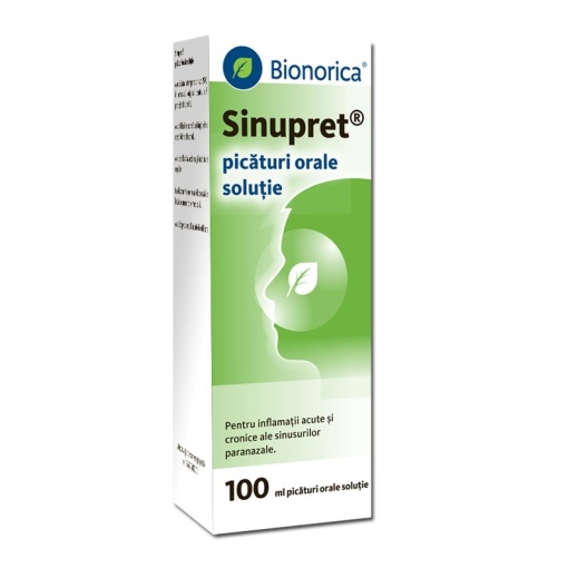 SINUPRET SOLUȚIE ORALĂ 100 ml soluție