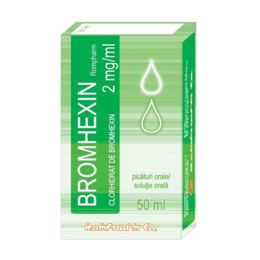 BROMHEXIN 2MG/ML 50 ml soluție