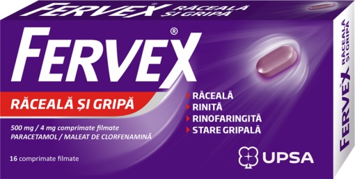 FERVEX COMPRIMATE 16 comprimate