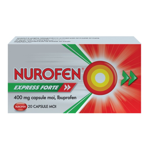 NUROFEN EXPRESS FORTE 400MG 20 capsule moi