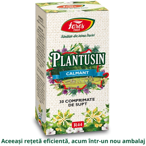 Plantusin comprimate Calmant 30 comprimate de supt