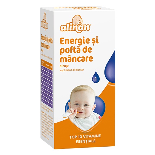 Alinan energie și poftă de mâncare sirop 150 ml