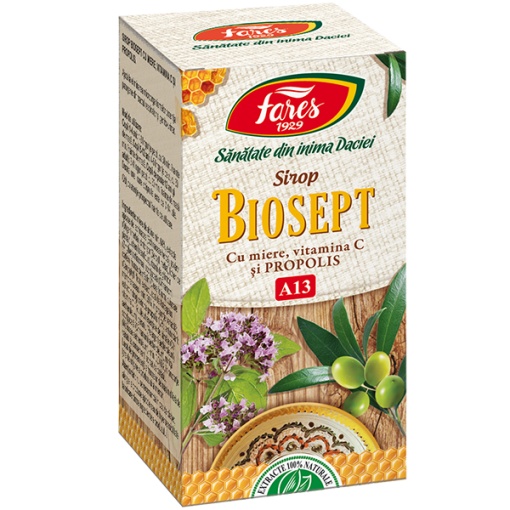 Biosept Sirop Miere și Propolis 100 ml