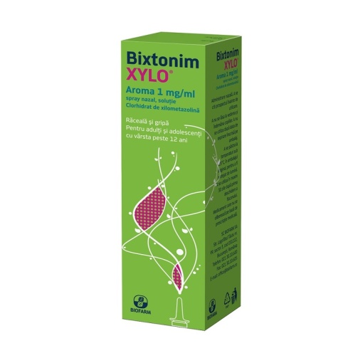 BIXTONIM XYLO AROMA 1MG/ML SPRAY 10 ml soluție