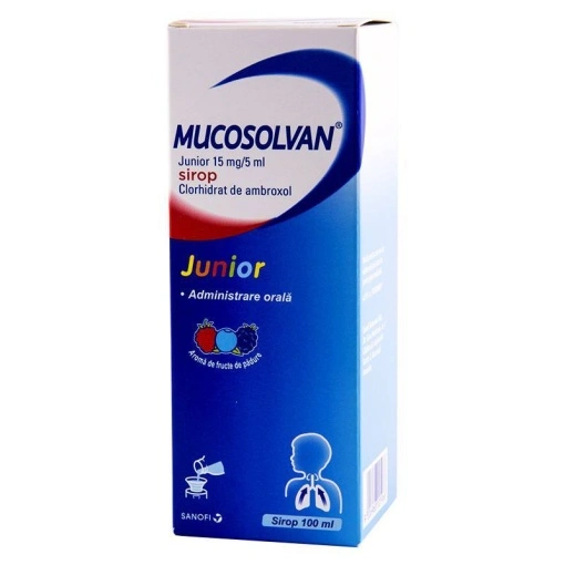 MUCOSOLVAN JUNIOR SIROP 100 ml sirop