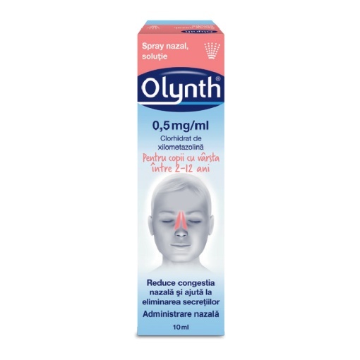 OLYNTH 0,5MG/ML 10 ml soluție